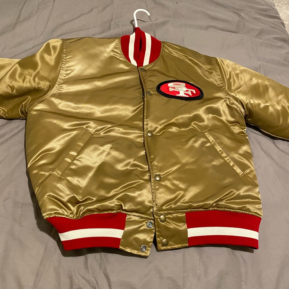 San Francisco 49ers reversible Starter Jacket. In perfect condition.